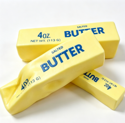 Large Wet Soft Yellow Butter Stick Squishy