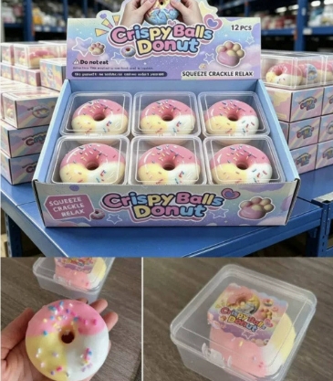 Crispy Donut Squishy Toy - Crispy-Donut-Squishy-Toy-001