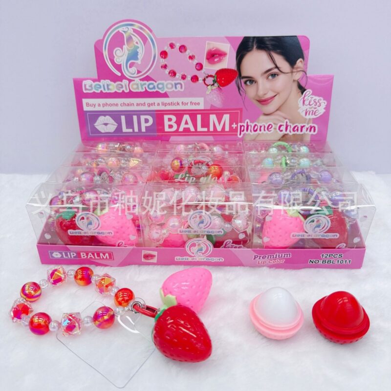 Strawberry Charm Lip Balm - Strawberry-Charm-Lip-Balm-001
